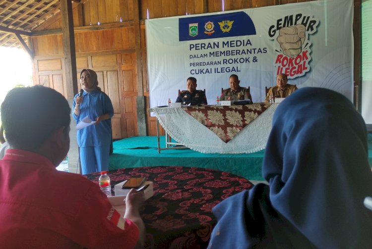 Kegiatan sosialisasi dan silaturahmi dengan media massa oleh Satpol PP Kabupaten Malang bersama Bea Cukai Malang/RMOLJatim