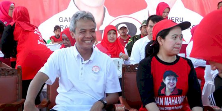 Ganjar Pranowo dan Puan Maharani/Net