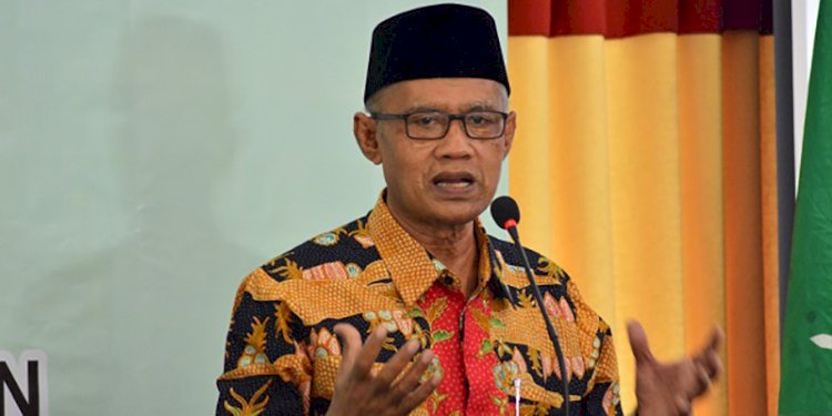  Ketua Umum PP Muhammadiyah, Haedar Nashir/Net
