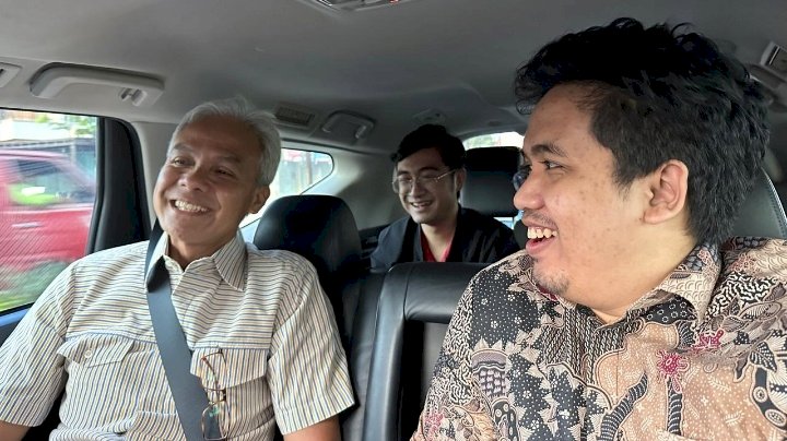 Ganjar Pranowo bersama Ali Mannagalli 