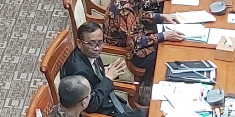 Ketua Komite Koordinasi Nasional Pencegahan dan Pemberantasan Tindak Pidana Pencucian Uang (TPPU) Mahfud MD/RMOL