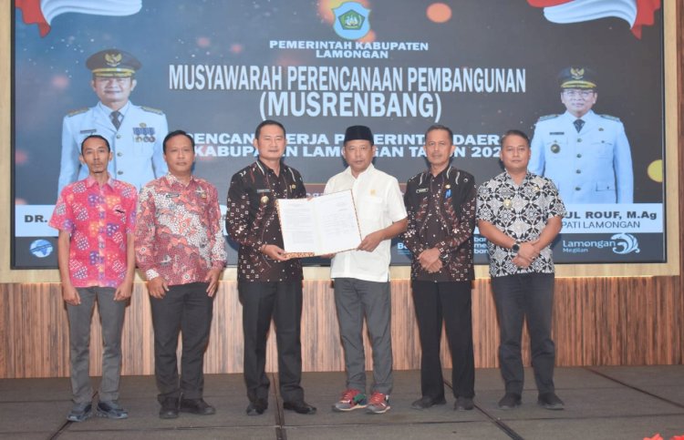 Musrenbang RKPD Lamongan 2024, di Aula Gadjah Mada Pemkab Lamongan/RMOLJatim