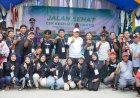 Perantau Negeri Jiran Pulang Kampung Gelar Halalbihal Jalan Sehat Bareng Bupati Yes 