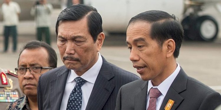 Joko Widodo dan Luhut Binsar Pandjaitan/Net