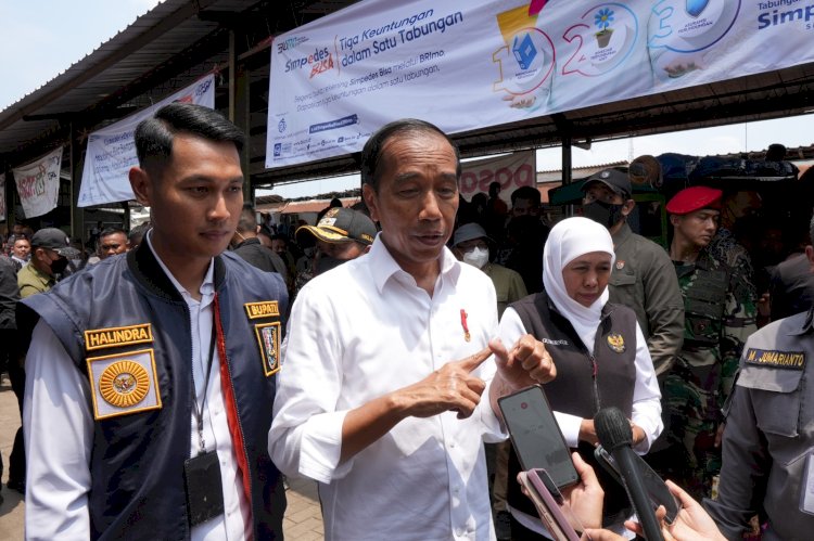 Presiden Joko Widodo tiba di Tuban/Ist