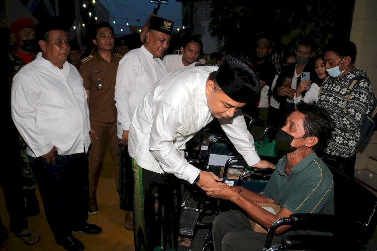 Walikota Eri Cahyadi menyapa warga/Ist