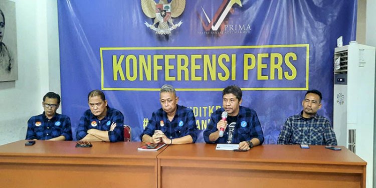 Jumpa pers Partai Rakyat Adil Makmur (Prima)/RMOL