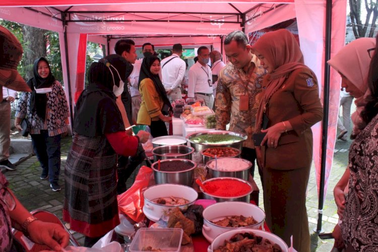 Teks foto: Festival Ramadan di Jembatan Suroboyo/RMOLJatim