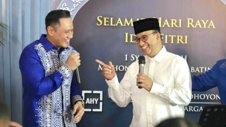 AHY dan Anies Baswedan/ ist