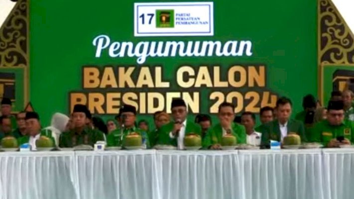 PPP deklarasikan ganjar Pranowo sebagao bacapres 2024