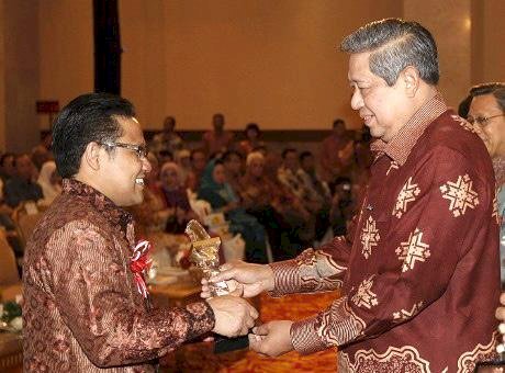 Ketua Umum (Ketum) PKB Muhaimin Iskandar dan Ketua Majelis Tinggi Partai Demokrat Susilo Bambang Yudhoyono (SBY)/ist