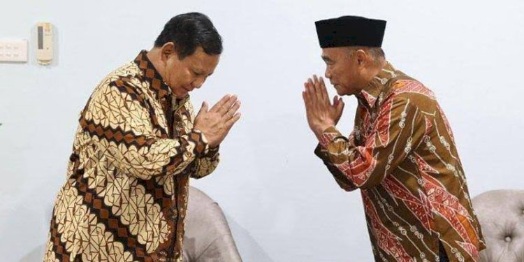 Prabowo Subianto dan Muhadjir Effendy/Ist