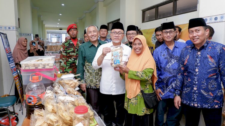 Menteri Perdagangan Zulkifli Hasan saat menghadiri Musda XII Pimpinan Daerah Aisyiyah Kabupaten Lamongan/RMOLJatim 