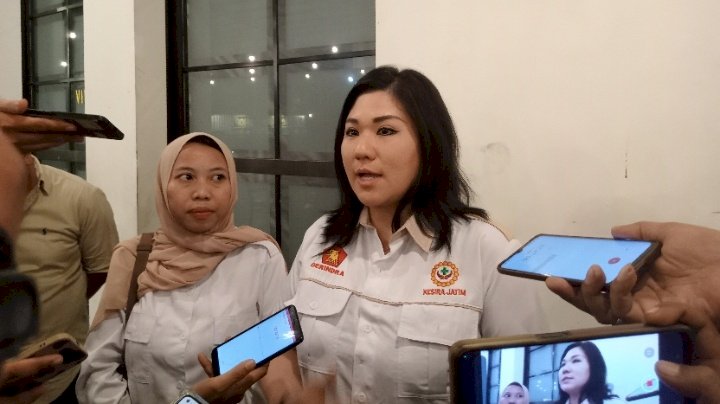Keterangan Foto: Yuli Maria Lyanawati Caleg Gerindra Dapil 1 Sidoarjo