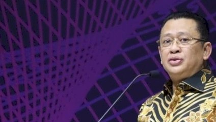 Ketua MPR RI, Bambang Soesatyo dalam acara Maekyung Korea Selatan Indonesia Forum di Jakarta, Selasa (16/5)/Ist