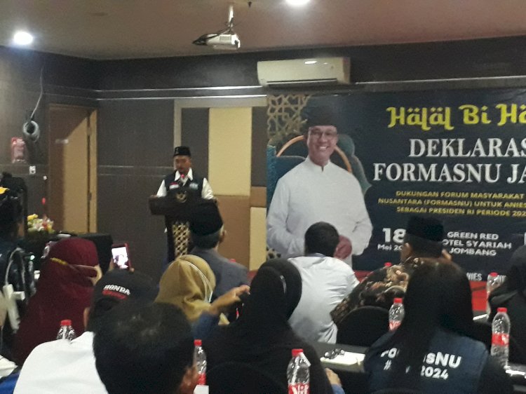 Forum Masyarakat Santri Nusantara (FormasNU) Jawa Timur deklarasi dukung Anies Baswedan/RMOLJatim