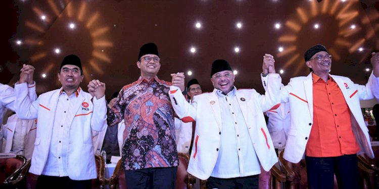 Anies Baswedan menghadiri peringatan Milad ke-21 Partai Keadilan Sejahtera (PKS) dan penutupan Bimtek aleg DPRD se-Jatim, Jateng dan Yogyakarta (Jatijaya) di Yogyakarta/Ist