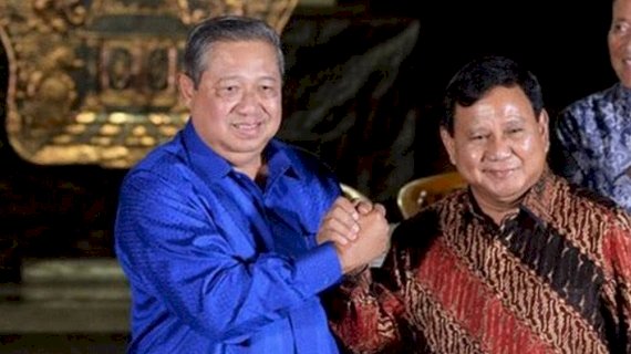 SBY dan Prabowo Subianto/ net