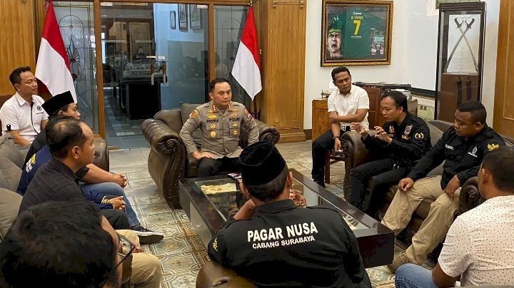 Audensi Kapolrestabes Surabaya terhadap dua perguruan silat 