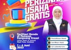 Pemprov Jatim Buka Stan Layanan Perizinan Usaha Gratis Bagi UMKM di Pameran Kampoeng Kreasi