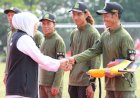 Pimpin Apel Pengendalian Karhutla, Gubernur Khofifah: Empat Tahun Jatim Konsisten Berhasil Turunkan Karhutla