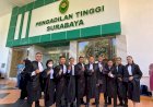 10 Alumni FH UWP Disumpah Sebagai Advokat di Pengadilan...