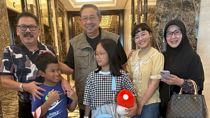 Pertemuan antara Ilham Bintang dan Presiden ke-6 RI, Susilo Bambang Yudhoyono/Dok. Pribadi