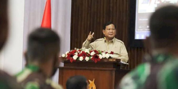 Menteri Pertahanan RI, Prabowo Subianto/Ist