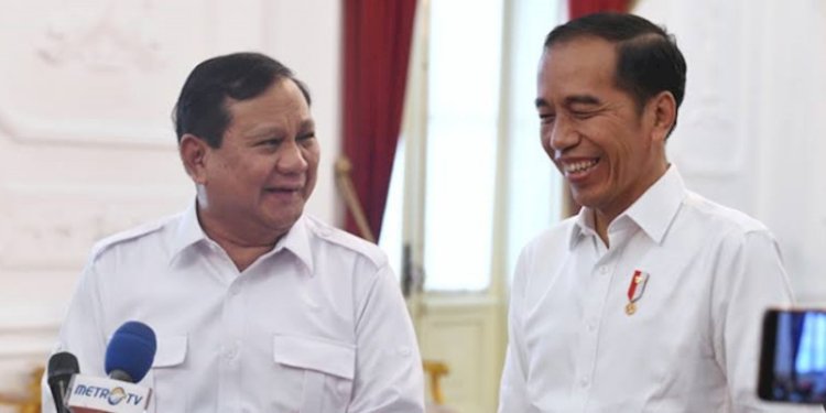 Presiden Joko Widodo dan Menteri Pertahanan, Prabowo Subianto/Net