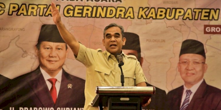 Sekretaris Jenderal Partai Gerindra Ahmad Muzani/Ist