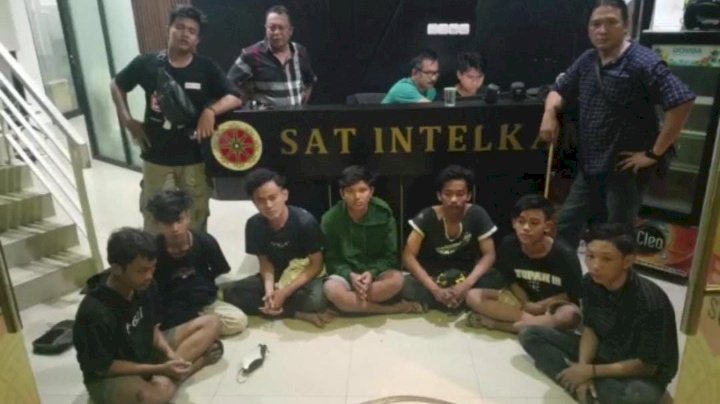 Remaja yang tertangkap 