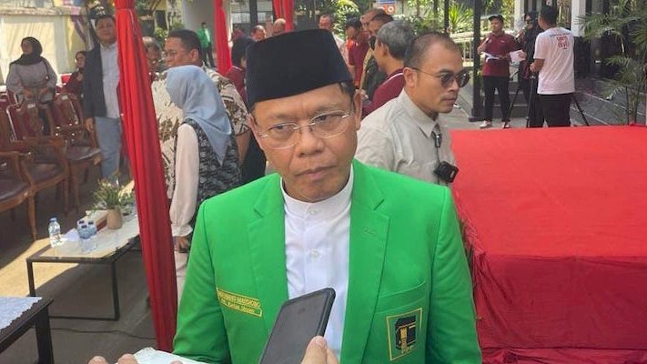 (Plt) Ketum PPP Muhamad Mardiono