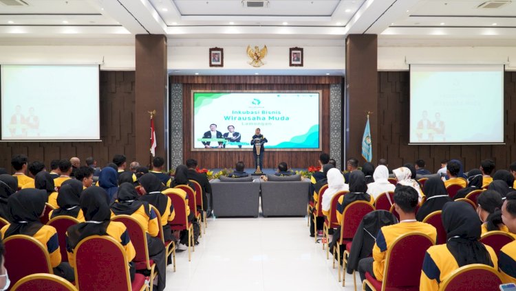 Bupati Lamongan Yuhronur Efendi Membuka kegiatan Megpreneur batch 2  di Aula Gadjah Mada Pemkab/Ist