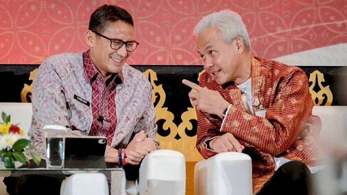 Sandiaga Uno dan Ganjar Pranowo / net