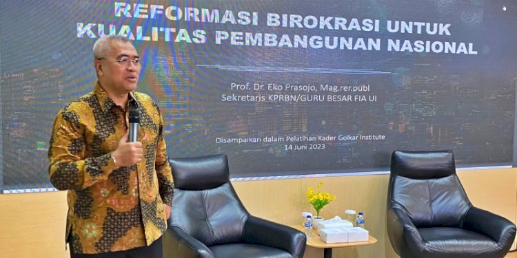 Guru Besar Ilmu Administrasi Universitas Indonesia Eko Prasojo/Ist