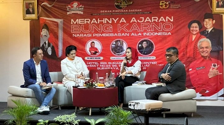 Launching buku Merahnya Ajaran Bung Karno 