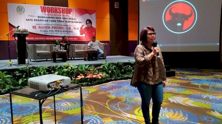 Anggota DPRD Jatim Fraksi PDI Perjuangan Agustin Poliana 