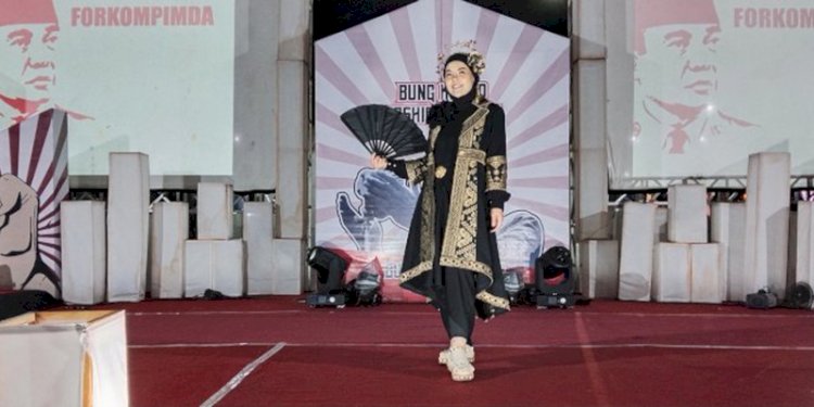 Bung Karno Fashion Street Salatiga yang digelar Minggu malam (18/6)/RMOLJateng