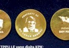 KPK Sita Empat Keping Koin Emas Bergambar Wajah Lukas Enembe 