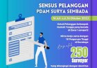Libatkan 10 Perguruan Tinggi, PDAM Surabaya Gelar Sensus Pelanggan