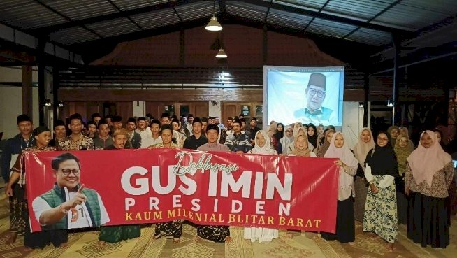 Santri milenial dukung Muhaimin 