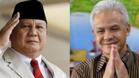 Prabowo dan Ganjar/ net