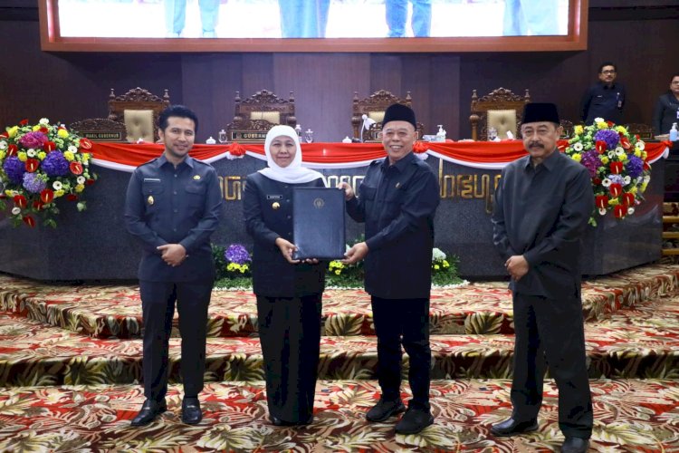 Raperda Pertanggungjawaban Pelaksanaan APBD Tahun Anggaran 2022 disetujui bersama oleh DPRD dan Pemerintah Provinsi Jawa Timur/ist