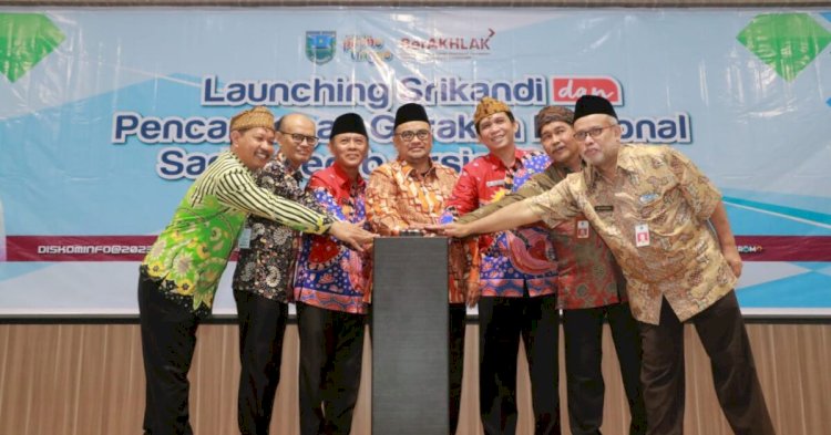 Probolinggo saat launching Aplikasi Srikandi/Ist