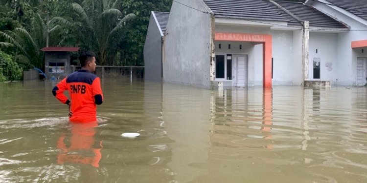 Salah satu titik banjir di Kabupaten Lumajang, Jawa Timur/Ist