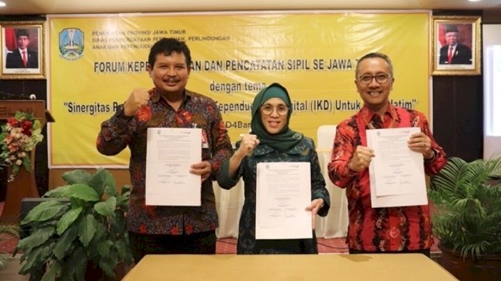 Teks foto: sosialisasi Identitas Kependudukan Digital (IKD)/ist