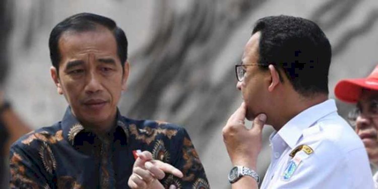 Presiden Joko Widodo dan bakal calon presiden dari KPP, Anies Baswedan/Net