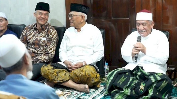 Ganjar Pranowo silaturahmi di Rembang 