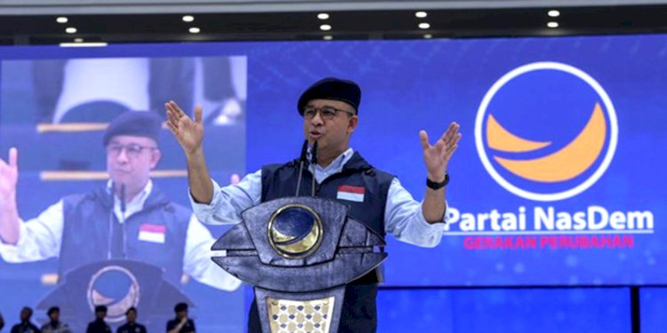 Bakal calon presiden Nasdem-PKS-Demokrat, Anies Baswedan/Net