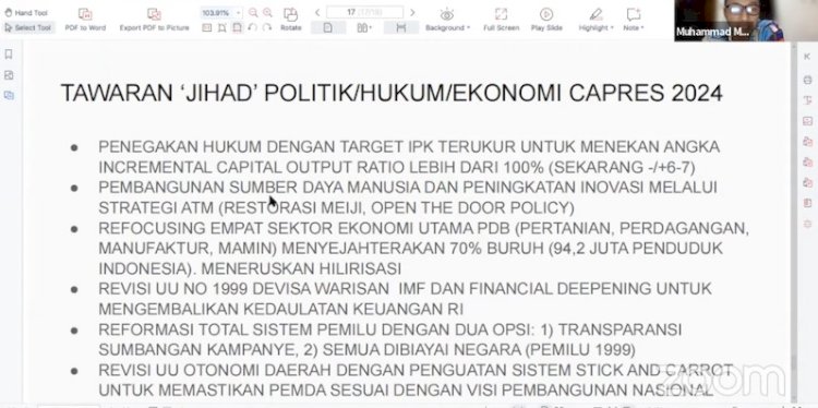 Poin kesepakatan review jihad revisi UU Devisa tahun 1999/Repro